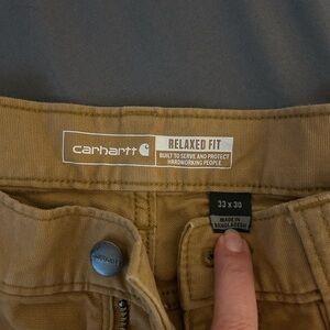 Carhartt Men's Relaxed Fit Pants - Tan